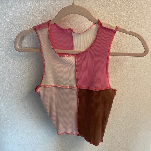 Tops - Color Block Tank Top S/M Brandless